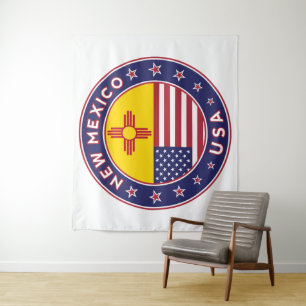 Staat von New Mexico Wandteppich