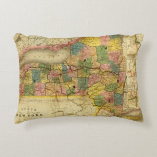 Staat von New York durch AVW-Grat Dekokissen