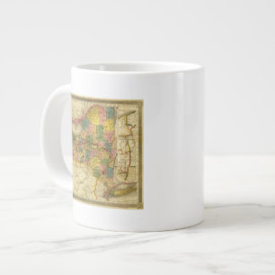 Staat von New York durch DH Burr Jumbo-Tasse