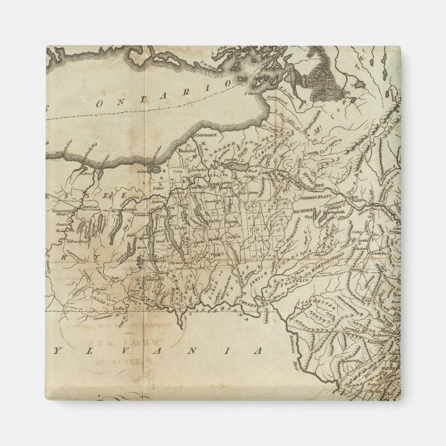 Staat von New York Magnet (Vorne)