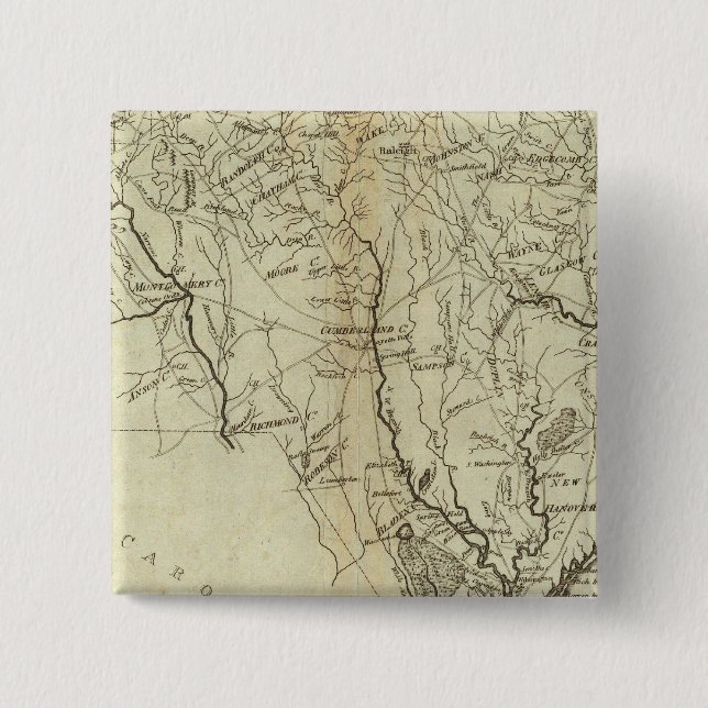 Staat von North Carolina 2 Button (Vorderseite)