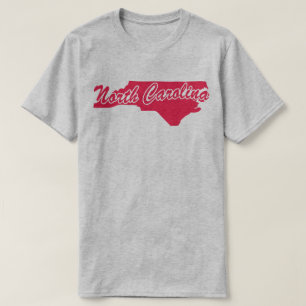 Staat von North Carolina Form T - Shirt