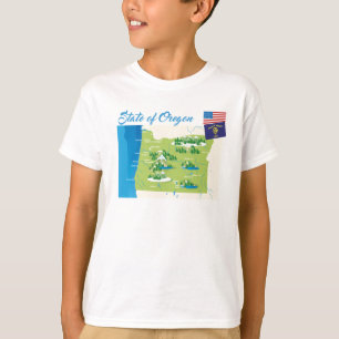 Staat von Oregon T-Shirt