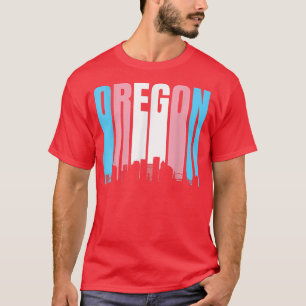 Staat von Oregon-Trans-Flag-Transgender  T-Shirt