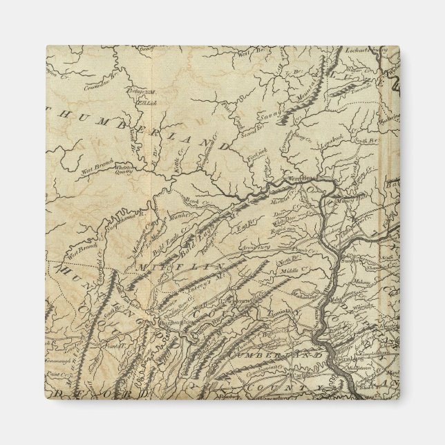 Staat von Pennsylvania Magnet (Vorne)