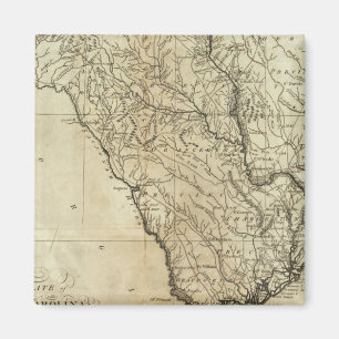 Staat von South Carolina 2 Magnet
