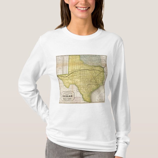 Staat von Texas 2 T-Shirt (Vorderseite)