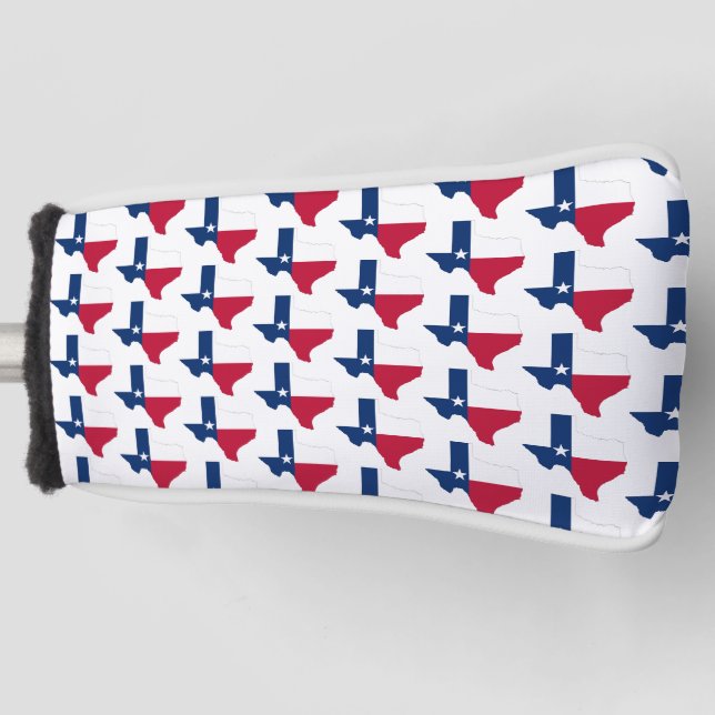 Staat von Texas Golf Head Cover Golf Headcover (Vorderseite)