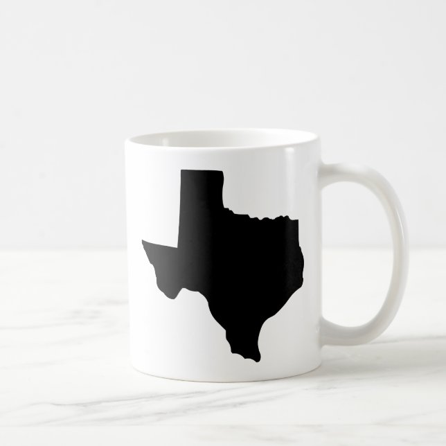 Staat von Texas Kaffeetasse (Rechts)
