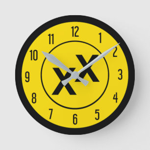 Staat Wand-Uhr der Jefferson-Betrug-X X Runde Wanduhr