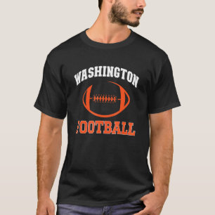 Staat Washington Evergreen State Football T-Shirt