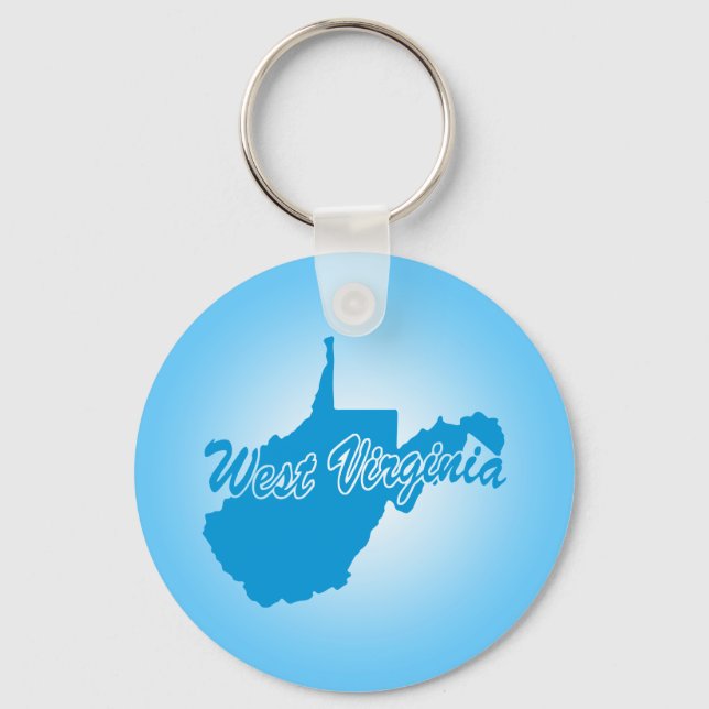 Staat West Virginia Schlüsselanhänger (Vorderseite)