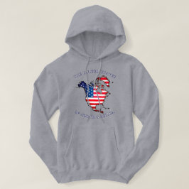 Staaten des Nordamerikanischen Zollkodex Hoodie