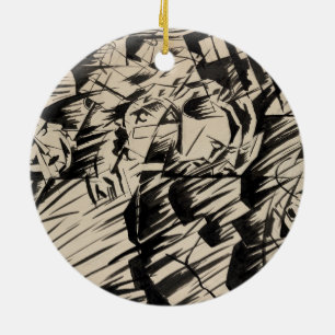 Staaten des Verstandes die, die gehen Keramik Ornament