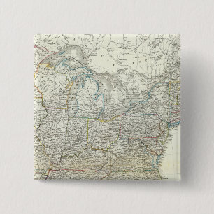 Staaten / Nordamerika Button