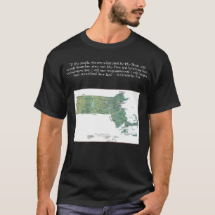 Staaten, Provinzen und Territorien - Massachusetts T-Shirt