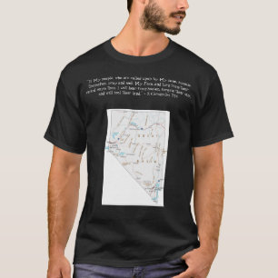 Staaten, Provinzen und Territorien - Nevada T-Shirt