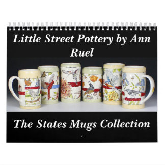 Staaten Tasse Sammlung von Ann Ruel 2023 Kalender