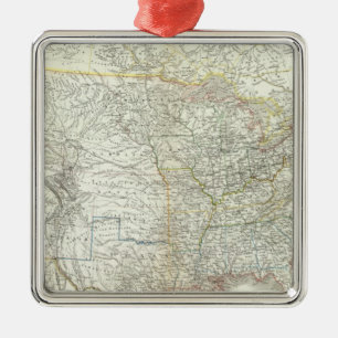 Staaten von Nordamerika - Nordamerika Silbernes Ornament