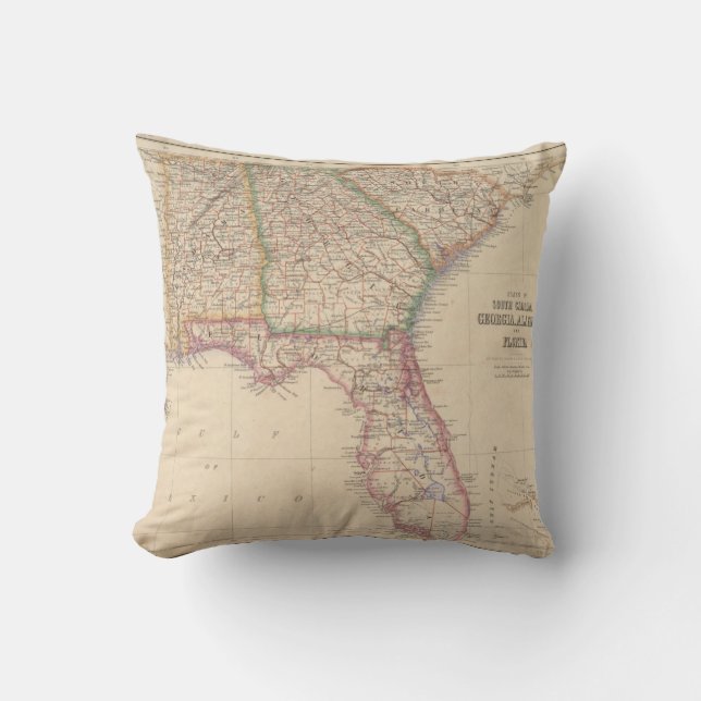 Staaten von South Carolina, von Georgia und von Kissen (Vorderseite)