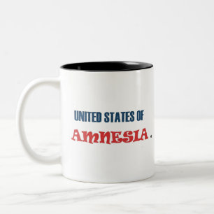 STAATEN VON VERGESSLICHKEIT ZWEIFARBIGE TASSE