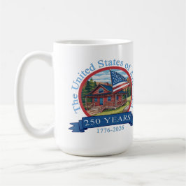 Staaten zum 250. Jahrestag Kaffeetasse