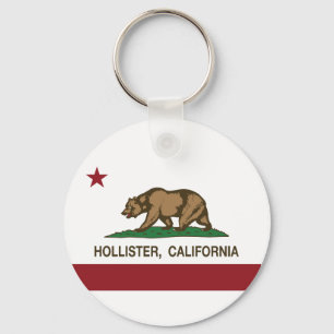 Staatliche Flagge: Hollister Schlüsselanhänger