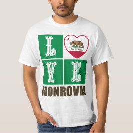 Staatliche Flaggen der Republik Kalifornien Herz M T-Shirt
