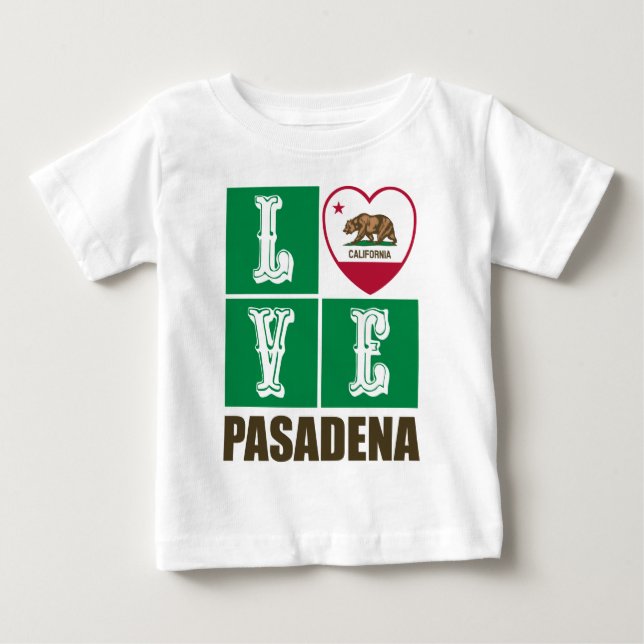 Staatliche Flaggen - Pasadena Baby T-shirt (Vorderseite)