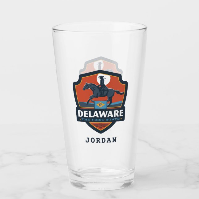 Staatlicher Stolz | Delaware Glas (Vorderseite)