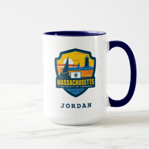 Staatlicher Stolz   Massachusetts Tasse