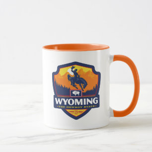 Staatlicher Stolz Wyoming Tasse
