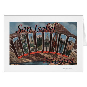 Staatlicher Wald Sans Isabellfarbe, Colorado