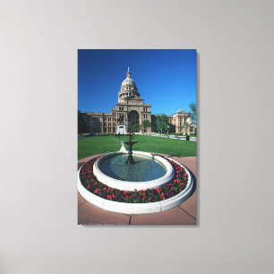 'Staats-Hauptstadt von Texas, Austin Leinwanddruck