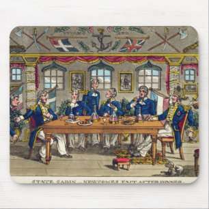 Staats-Kabine, Newcomes Ausgang nach Abendessen, Mousepad