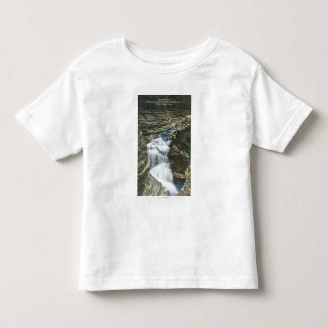 Staats-Park-Ansicht der Diamant-Fälle Kleinkind T-shirt (Vorderseite)