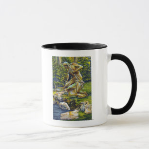 Staats-Park-Inder-Statue Tasse