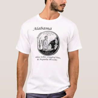 Staats-Viertel - Alabama T-Shirt