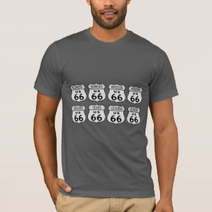 Staats-Zeichen des Weg-66 T-Shirt