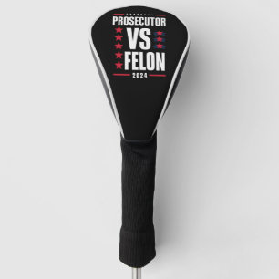 Staatsanwalt gegen Straftäter 2024 Golf Headcover