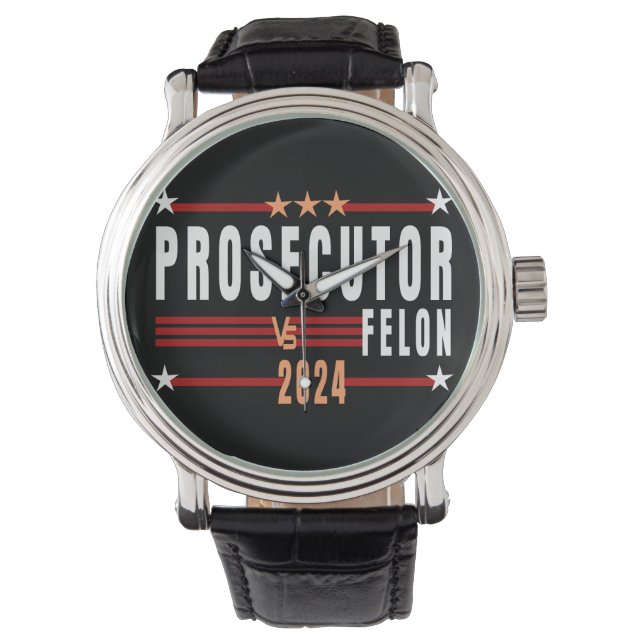 Staatsanwalt Vs Felon 2024 eWatch Armbanduhr (Vorderseite)