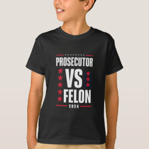 Staatsanwältin gegen Straftäter 2024 T-Shirt