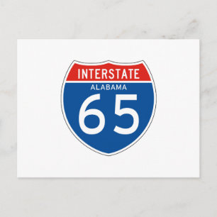 Staatsbahn 65 - Alabama Postkarte