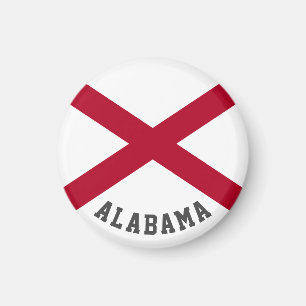 Staatsflagge Alabama Magnet