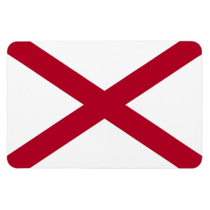 Staatsflagge Alabama Magnet