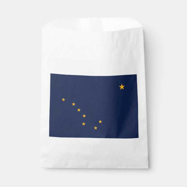 Staatsflagge Alaska Geschenktütchen (Vorderseite)