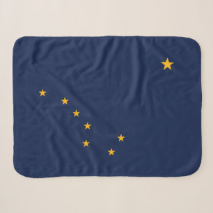 Staatsflagge Alaska Sherpadecke