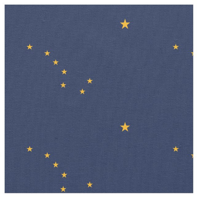 Staatsflagge Alaska Stoff (Nahaufnahme)