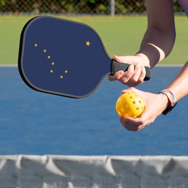 Staatsflagge Alaska, USA Pickleball Schläger (InSitu)
