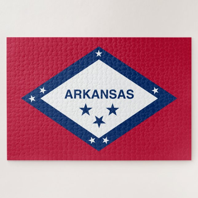 Staatsflagge Arkansas (Horizontal)